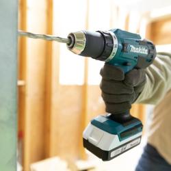 دریل شارژی چکشی لیتیوم ماکیتا 18 ولت مدل Makita hp488D002