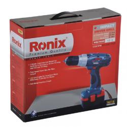 دریل شارژی نیکل کادیوم رونیکس 12 ولت مدل Ronix 8212