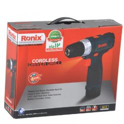 دریل شارژی لیتیوم رونیکس 12 ولت مدل Ronix 8612