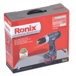 دریل شارژی نیکل کادیوم رونیکس 14/4 ولت مدل Ronix 8214